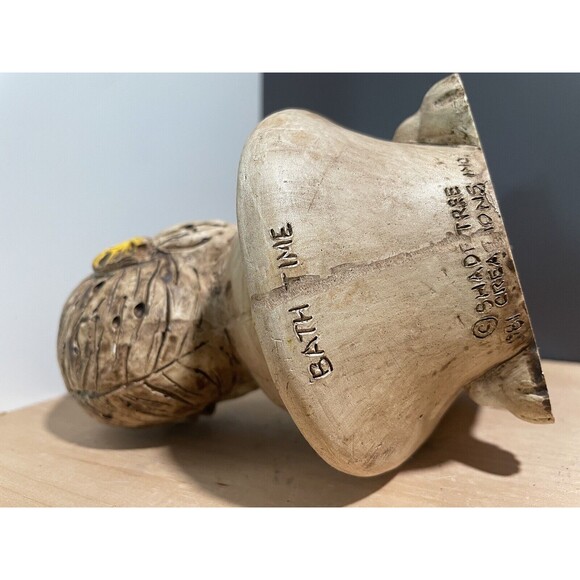 Vintage Shade Tree Creations GIRL IN BATH Vernon Collectable Statue 1988 #1187 - Picture 4 of 4